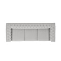 Sofa 3 Seater Grey Fabric