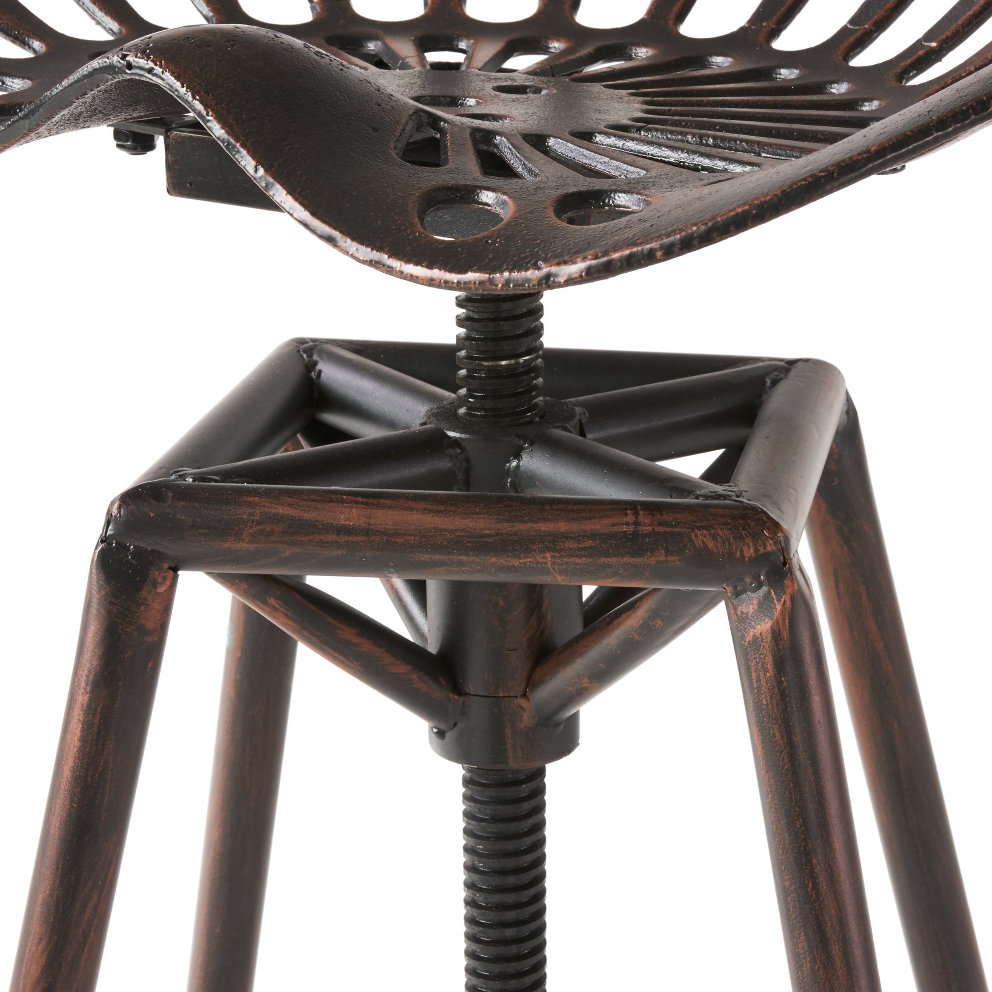 Rancher Barstool Black Iron