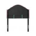 Twin Size Headboard Twin Blush Fabric
