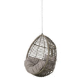 Morris Hanging Chair With 8Ft Chain Grey Polyethylene