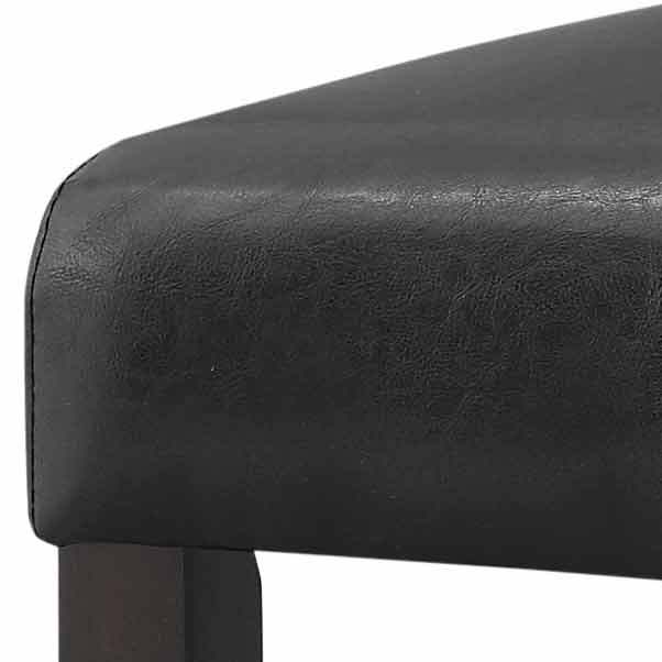 Francis Pu Side Chair Set Of 2 Black Black Wood