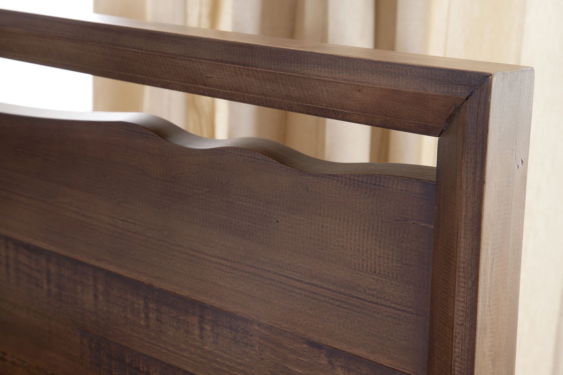 Lofton Queen Platform Bed Brown Queen Brown Fabric