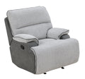 Cyprus Recliner Chair Gray Gray Fabric