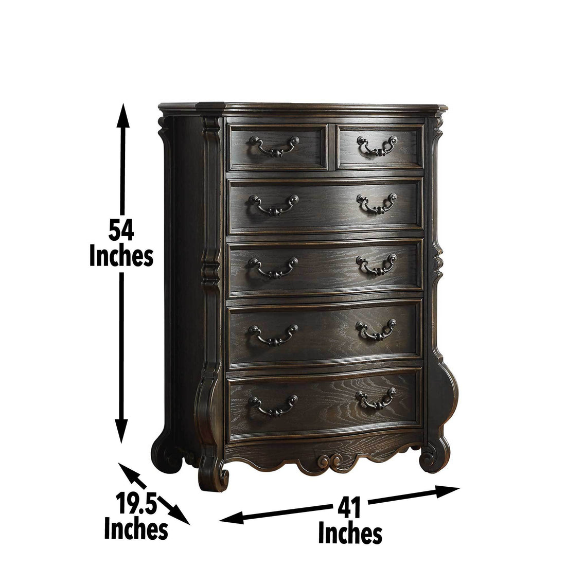 Rhapsody Lift Top Chest Dark Brown Dark Brown Wood