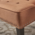 Occassional Chair Orange Fabric