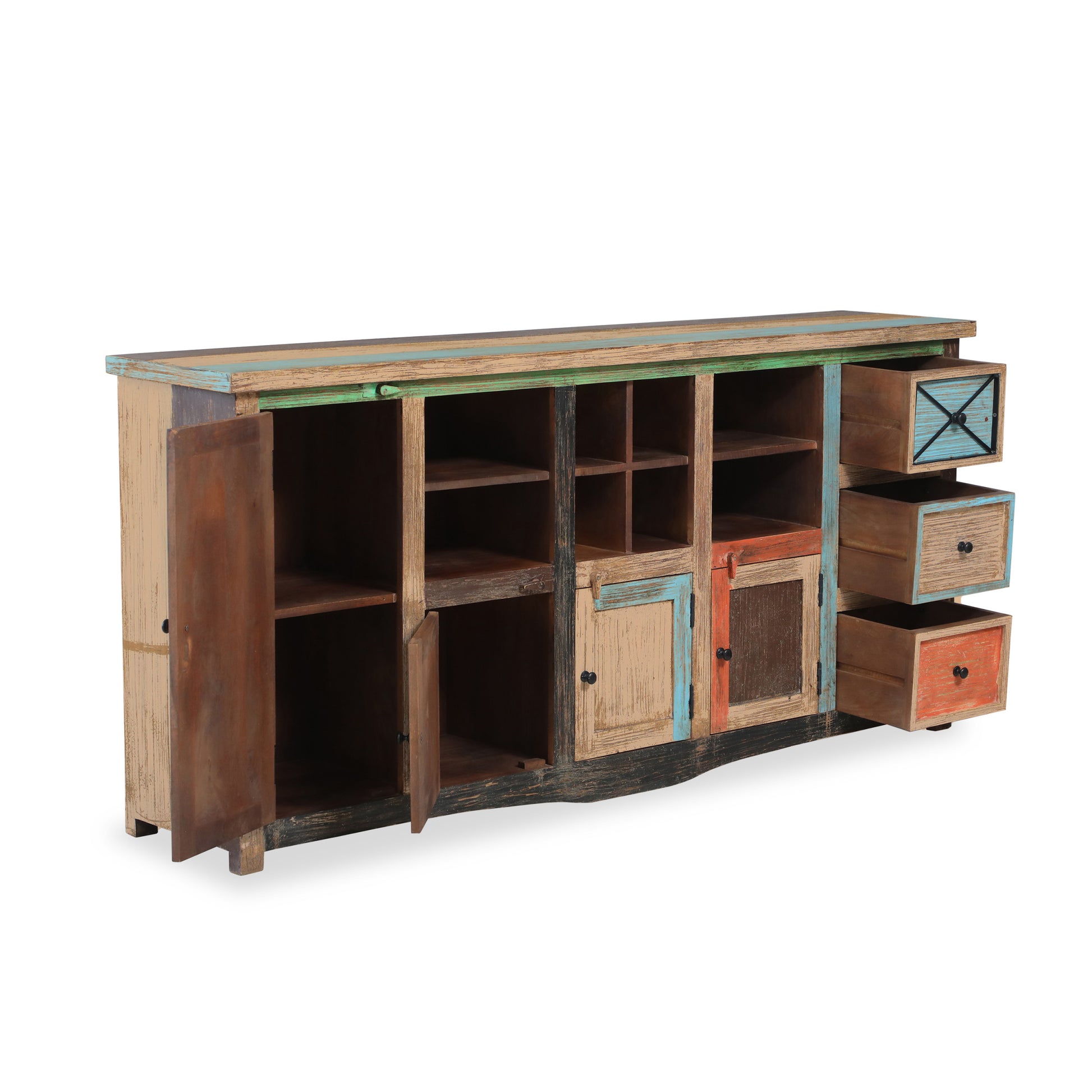 Sideboard Multicolor Wood