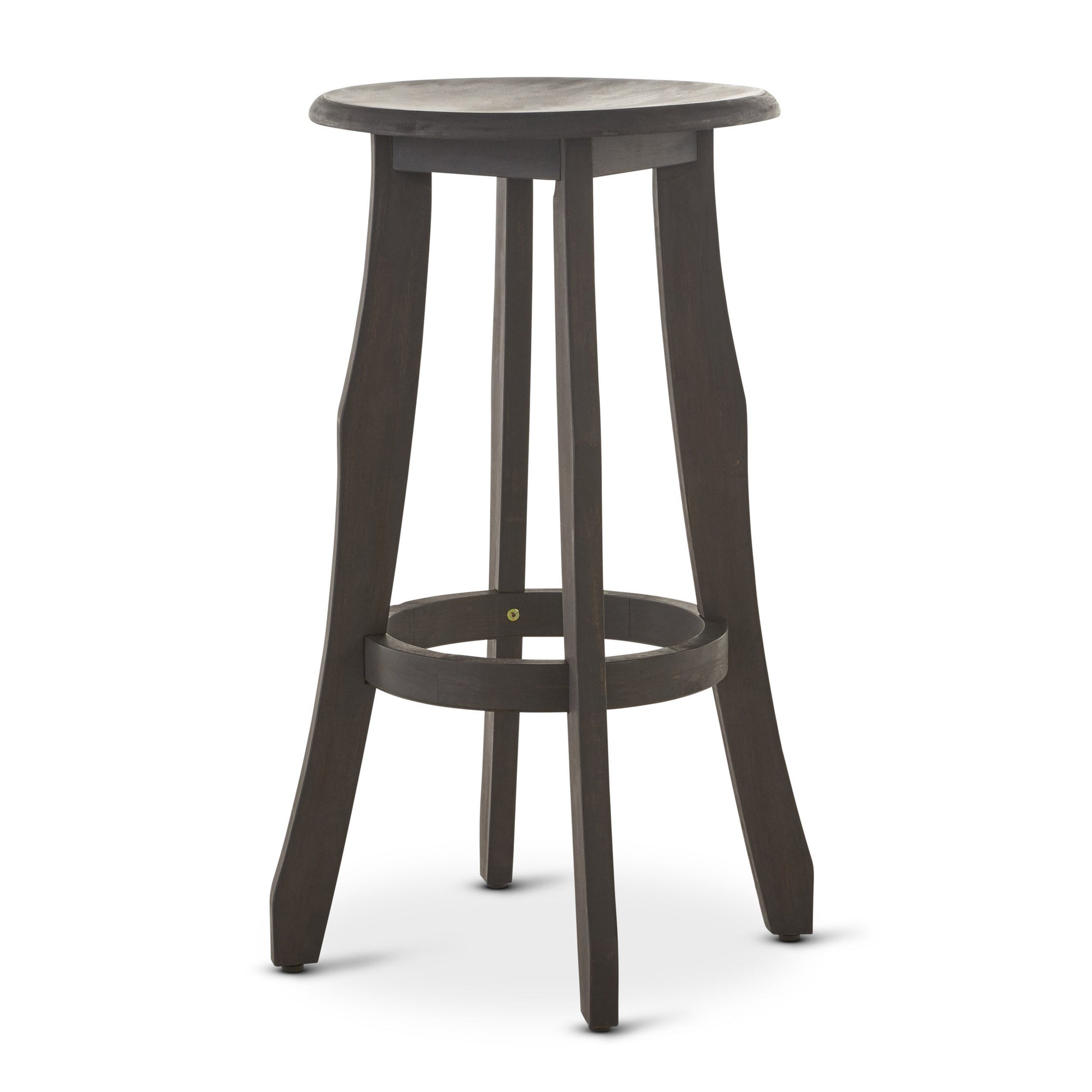 Pike Barstool Dark Grey Acacia Wood