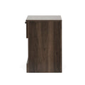 Delaney 1 Drawer Nightstand Walnut Mdf