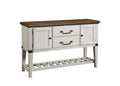 Pendleton Server White White Wood