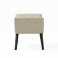 Marriott Ottoman Beige Fabric