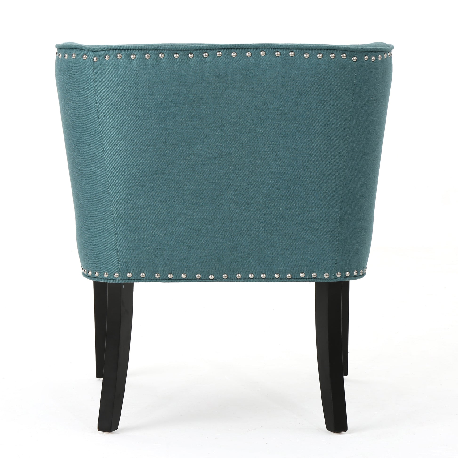 Fabric Occaisional Chair, Dark Teal Teal Fabric