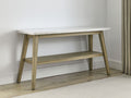 Vida Sofa Table Brown Brown Wood